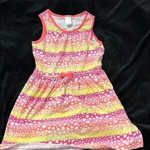 Gymboree Pink and Yellow Dress